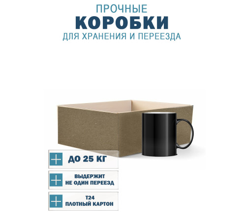 Fefco 200 - Коробка четырехклапанная с открытым верхом 41,2х31х16,5 см