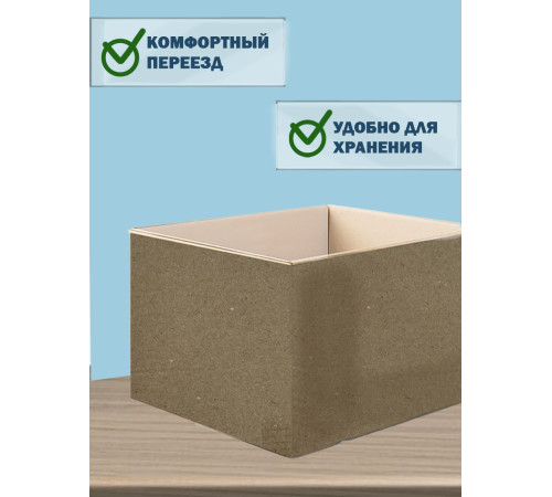 Fefco 200 - Коробка четырехклапанная с открытым верхом 40х30х40 см