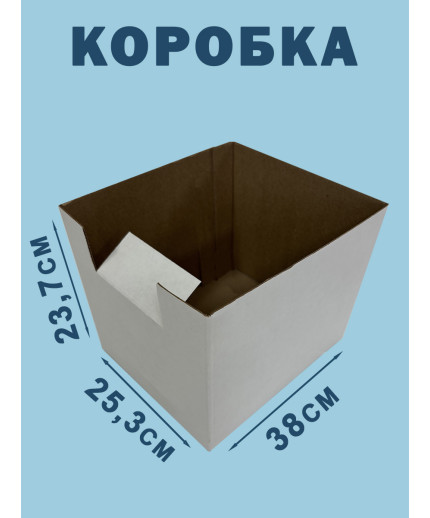 38х25,3х23,7 см