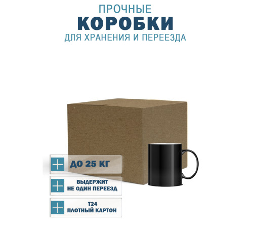 Fefco 201 - Коробка четырехклапанная со стыкующимися внешними клапанами 30х22х25 см