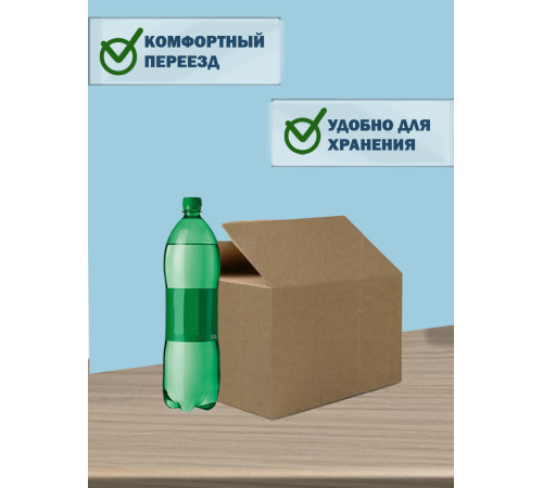 Fefco 202 - Четырехклапанный короб с нахлестом 22х17,5х15 см Fefco 202 - Четырехклапанный короб с нахлестом 22х17,5х15 см