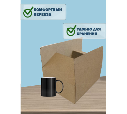 Fefco 202 - Четырехклапанный короб с нахлестом 25х25х15 см Fefco 202 - Четырехклапанный короб с нахлестом 25х25х15 см