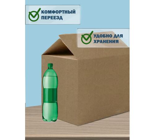 Fefco 204 - Четырехклапанный короб cо стыком клапанов 40х30х40 см Fefco 204 - Четырехклапанный короб cо стыком клапанов 40х30х40 см