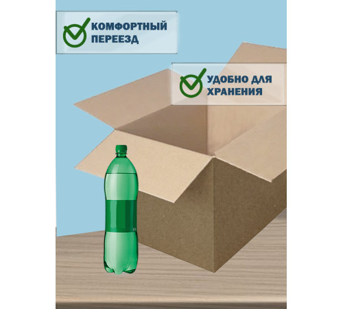Fefco 205 - Четырехклапанный короб cо стыком клапанов 80х55х55 см Fefco 205 - Четырехклапанный короб cо стыком клапанов 80х55х55 см