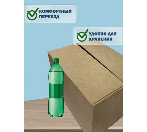 Fefco 208 - Четырехклапанный короб c разделителями 40х30х40 см