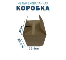 Fefco 2115 - Коробка четырехклапанная 38х30,4х28,5 см 
