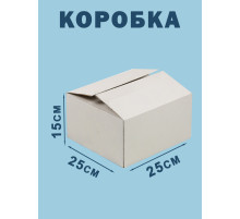 Fefco 230 - Коробка четырехклапанная со скреплением по длине 25х25х15 см