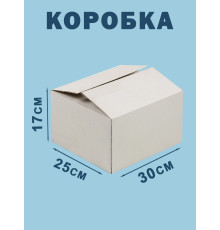 Fefco 230 - Коробка четырехклапанная со скреплением по длине 30х25х17 см