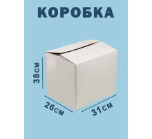 Fefco 230 - Коробка четырехклапанная со скреплением по длине 31х26х38 см