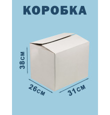 Fefco 230 - Коробка четырехклапанная со скреплением по длине 31х26х38 см