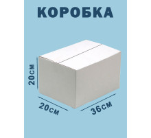 Fefco 230 - Коробка четырехклапанная со скреплением по длине 36х20х20 см
