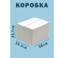 Fefco 230 - Коробка четырехклапанная со скреплением по длине 38х25,3х23,7 см