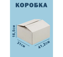 Fefco 230 - Коробка четырехклапанная со скреплением по длине 41,2х31х16,5 см