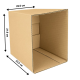 Fefco 200 - Коробка четырехклапанная с открытым верхом 21x22x23 см