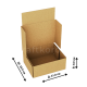 <p>Картонный оберточный короб Fefco 410 (23x21x9 см) с 4 клапанами</p>