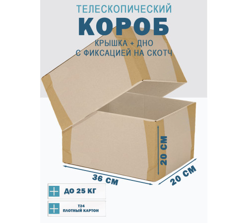 <p>Телескопические коробки Fefco 03xx: надежная защита и удобство хранения</p>
