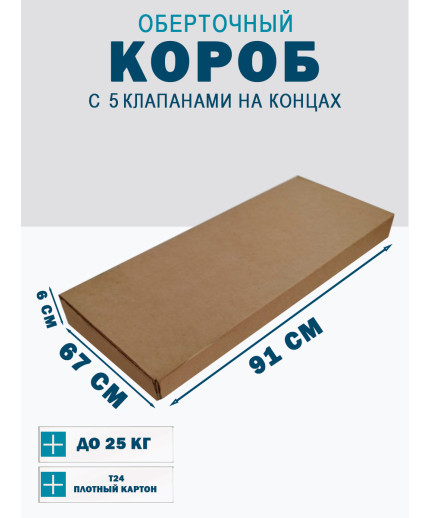 91х67х6 см