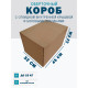 Fefco 4101 - Оберточный короб с откидной внутренней крышкой и боковыми клапанами 45х32х32 см