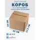Fefco 415 - Оберточный короб со стыкующимися посередине клапанами 22х17,5х15 см