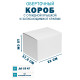 Fefco 420 - Оберточный короб с откидной крышкой и загибающимися краями 22х17,5х15 см