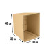 <p>Fefco 200: Коробка 40x30x30 см, открытый верх, надежная защита</p>
