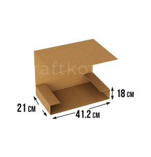 Fefco 400 - Оберточный короб с дном и оборотом по кругу 41,2х31х16,5 см