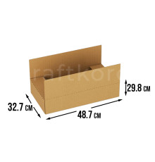 Fefco 401 - Оберточный короб со стыкующимися внешними клапанами 48.7х32.7х29.8 см