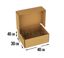 Fefco 409 - Оберточный короб с 5 клапанами на концах 40х30х40 см