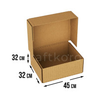 Fefco 409 - Оберточный короб с 5 клапанами на концах 45х32х32 см