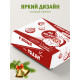 Новый год Подарочная коробка с наполнителем для подарка 23х27х12 см.