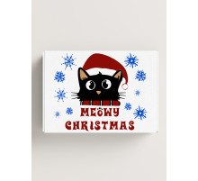 Новый год Подарочная коробка с наполнителем для подарка 23х27х12 см.