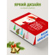 Новый год Подарочная коробка с наполнителем для подарка 23х27х12 см.