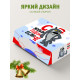 Новый год Подарочная коробка с наполнителем для подарка 23х27х12 см.