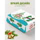 Новый год Подарочная коробка с наполнителем для подарка 23х27х12 см.