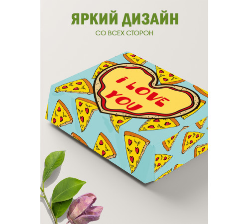 С любовью Подарочная коробка с наполнителем для подарка 23х27х12 см. С любовью Подарочная коробка с наполнителем для подарка 23х27х12 см.